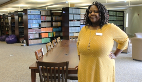 Dana Casper, graduate studies librarian at Middle Georgia State University.